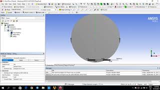 Ansys Fluent Tutorial 3  Steady state flow past a cylinder [upl. by Rimahs]