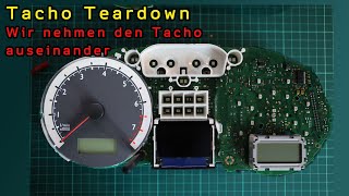 Golf 4 Tacho Teardown Reverse Engineering  Wir zerlegen alles [upl. by Adhern]