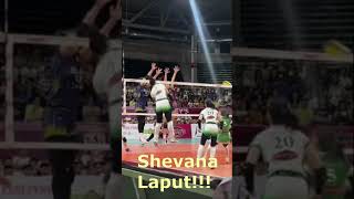 Shevana Laput nu vs dlsu • SSL2024 • Oct20 2024 • shakeyssuperleague volleyball shorts [upl. by Chemar]