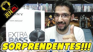 Auriculares Económicos Muy Buenos  Sony MDRXB450AP [upl. by Livvyy33]