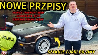 WYSOKIE MANDATY ZA DRIFTOWANIE  SZYKUJE GRUZY DO ZIMY [upl. by Veejar]