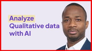 Analyze Qualitative data with AI [upl. by Otecina]