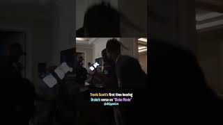 Travis Scotts First Time Hearing Drakes Sicko Mode Verse 🔥 [upl. by Patrizio120]