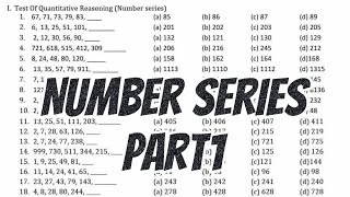 Number Series part1  Quantitative Reasoning  AFPSAT CSE UPCAT [upl. by Assylem442]