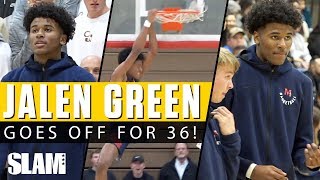 Jalen Green GOES OFF for 36 in INTENSE Game 😤 [upl. by Blas69]