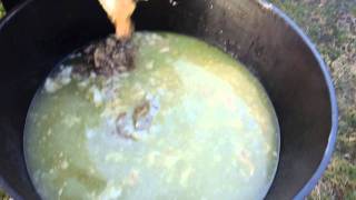 Brunswick Stew southern style part 2 of 34 [upl. by Soirtemed]