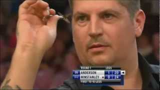 PDC World Matchplay 2012 Gary Anderson vs Dean Winstanley AWESOME COMEBACKwmv [upl. by Birk728]