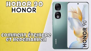 Comment éteindre et redémarrer le Honor 90 [upl. by Cirek]