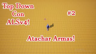 2 Top Down Shooter Con ALSv4 Atachar armas [upl. by Aikemet109]