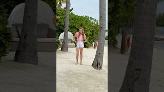 Nastya and APT dance in the Maldives [upl. by Ricoriki]