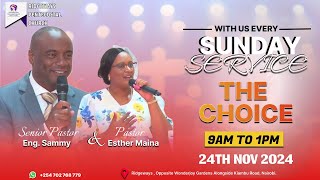 RIDGEWAYS PENTECOSTAL CHURCH Live Stream Sunday First ServiceTHE CHOICE 24th November 2024 [upl. by Donaghue791]