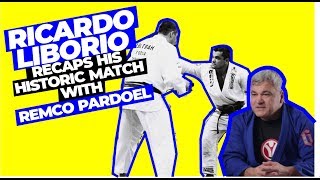 BJJ Legend Ricardo Liborio reflects on his historical match with UFC Fighter Remco Pardoel in 1996 [upl. by Gloriane]