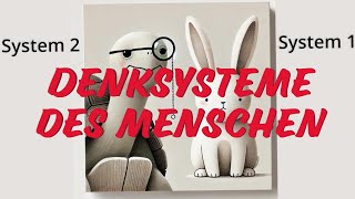 Denksysteme des Menschen  System 1 amp 2 [upl. by Tirzah]