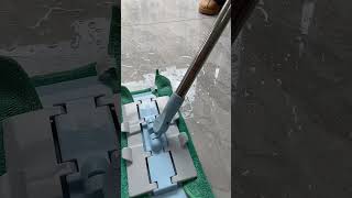 Mop with cloth to remove watermarksmop the floor clean without watermarksyoutubeshorts mop [upl. by Norre]