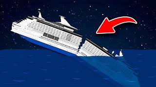 ⚓Famous Ships Sink Like Titanic  Animation [upl. by Armelda]