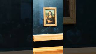 Mona Lisa painting 🖼️ monalisa painting naturalsmile louvremuseum paris parisfashion [upl. by Kylen708]