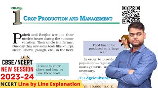 Crop Production and Management  Class 8 Science Chapter 1 Full Chapter [upl. by Lessig973]