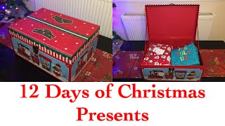 Nanny and Grandad Sent to Us 12 Days of Christmas Presents  Christmas 2020 [upl. by Monk]