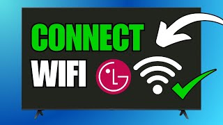 How To Connect amp Setup WiFi on LG Smart TV [upl. by Nnyleve]