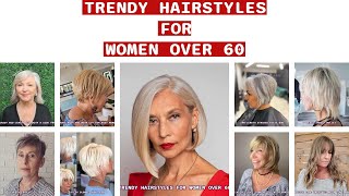 Trendy Hairstyles For Women Over 60 [upl. by Balfour400]