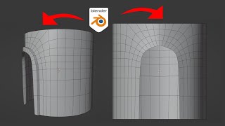 Easy 3D Arch modelling trick Blender tutorial [upl. by Ardyth]