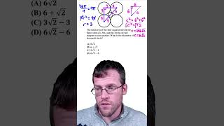 Tangent Circles SAT Math Question [upl. by Anwat496]