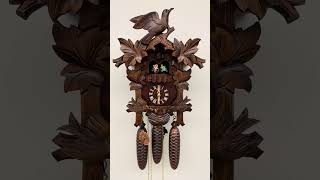 Anton Schneider 8Day Feeding Birds Cuckoo Clock 8TMT1769 [upl. by Vernita]