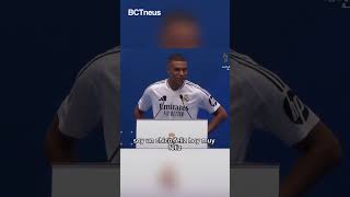 Kylan Mbappé es presentado como nuevo jugador del Real Madrid en el estadio Santiago Bernabéu [upl. by Yerga]