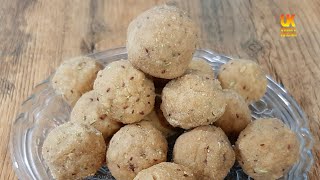 Godiya Laddu  Tragacanth Gum Sweet  Gond Gud ke Laddu  Wheat Jaggery Ladoo  Laddoo Recipe [upl. by Akeylah]