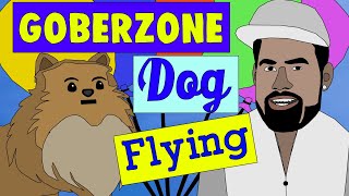 Goberzone aka Gauravzone dog flying  Jags animation [upl. by Ahseikram]