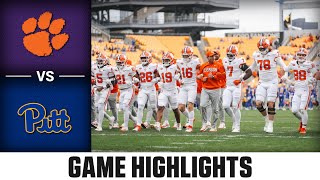 Clemson vs Pitt Game Highlights  2024 ACC Football [upl. by Thistle]