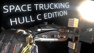 Le PLAISIR de commerce en HULL C  Star Citizen [upl. by Garaway]