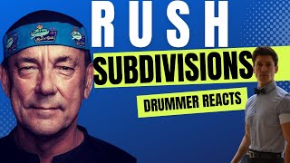 RUSH  SUBDIVISIONS  DRUMMER REACTS [upl. by Markiv]