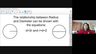 Radius and Diameter of a Circle  Spanish translation [upl. by Doxia347]