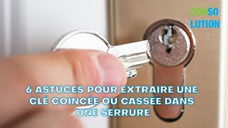 6 astuces pour extraire une clé coincée ou cassée dans une serrure [upl. by Nrehtac497]