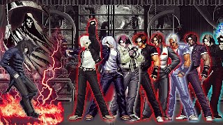 KOF Mugen Remus Vs Bloodedge Kyo Kusanagi Team [upl. by Ranitta]