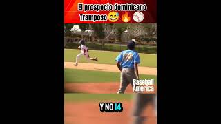 Prospecto dominicano tramposo😡⚾ mlb beisbol baseball mlbb mlbbshorts beisbollatino mlbhoy [upl. by Sarine174]