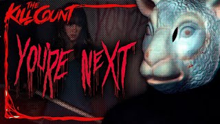 Youre Next 2011 KILL COUNT [upl. by Aisetra]