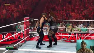 WWE Raw Nia Jax vs Raquel Rodriguez Gameplay Highlights  WWE 2K23 PC [upl. by Htbazile]