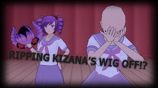 SNATCHING KIZANAS WIG IN YANDERE SIMULATOR  Yandere Simulator Concepts [upl. by Belden]