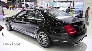 Brabus 60S MercedesBenz S Class  11th Wuhan International Auto Expo 2013 [upl. by Toh]