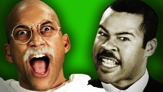 Epic Rap Battles of History  Behind the Scenes  Gandhi vs Martin Luther King Jr [upl. by Drucilla]