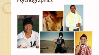 Consumer Profiles  Psychographics Geographics and Product Use [upl. by Vachil235]