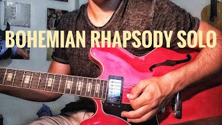 Bohemian Rhapsody Guitar Solo Cover [upl. by Shiroma]