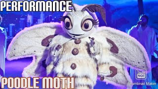 Poodle Moth Performs quotUnwrittenquot From The Hills  Masked Singer  S11 E4 [upl. by Attenal324]