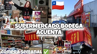 VLOG 🇨🇱 70 MIL PESOS de ABASTECIMIENTO EN CHILE 🇨🇱 familia de 3  Compras BÁSICAS ✅ para el HOGAR 🏡 [upl. by Billen]