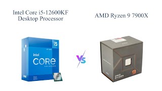 Intel Core i512600KF vs AMD Ryzen 9 7900X 🧠💻 Which is Better Value for Money [upl. by Anawal]