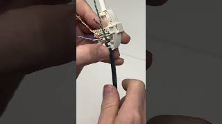 How to terminate Commscope CCA connectors Short [upl. by Accebor564]