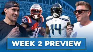 Can The Seahawks Defense Stop Patriots RB Rhamondre Stevenson Ft Laviska Shenault  Week 2 Preview [upl. by Nonahs844]