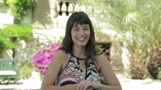 Alessandra Mastronardi in quotThe Making of LOST IN FLORENCEquot [upl. by Ivers]